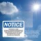 Signmission Trespassing Is A Crime This Area Is A Designated OSHA Notice Sign, Vinyl Decal, 14in x 10in, 2PK OS-2PACK-NS-D-1014-L-18733 - alternate 5